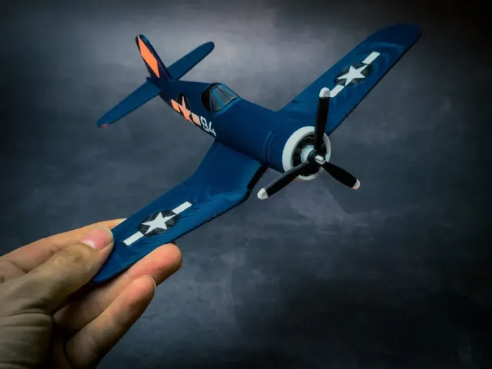 Printable Plane Model - Miniatures - PLA - 3D printed product - фото 2