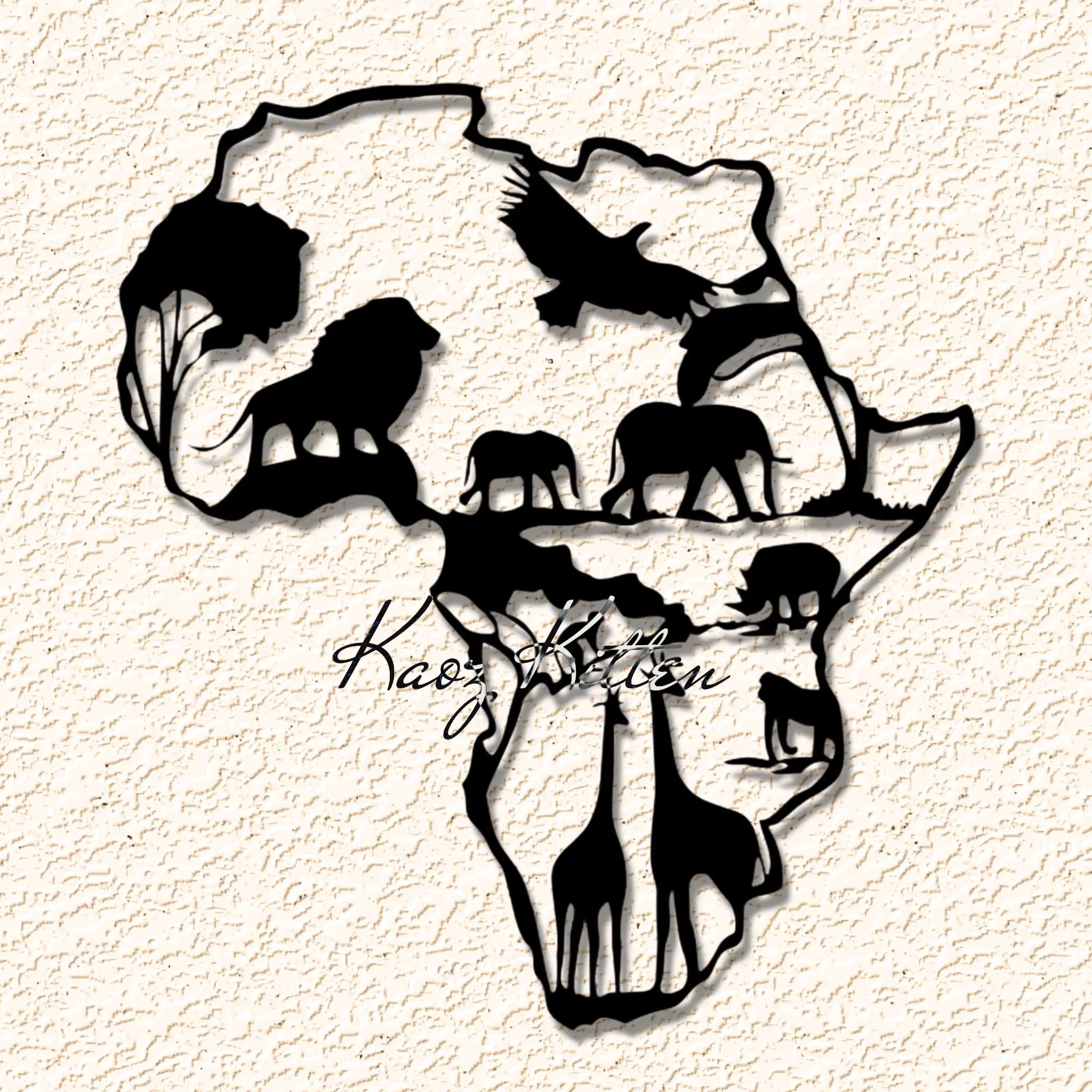 africa land of wild animals wall art home decor