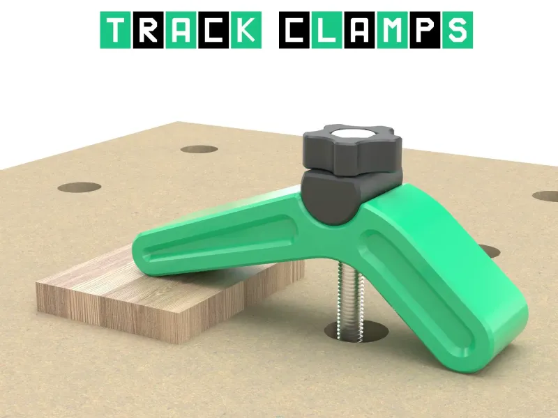 Track clamps