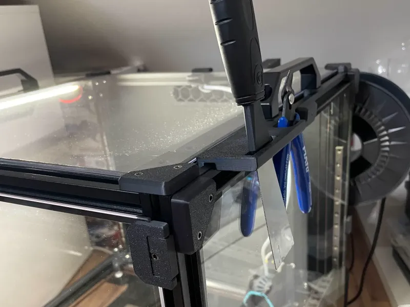 Scraper Spatula & Cutter Holder for Voron v2.4 Trident