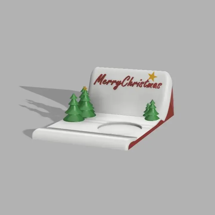 Christmas Scene Tea light holder (60mm)