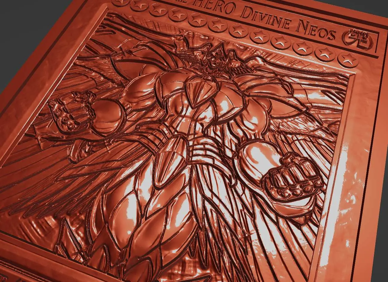 eroe elementale divino neos - yugioh