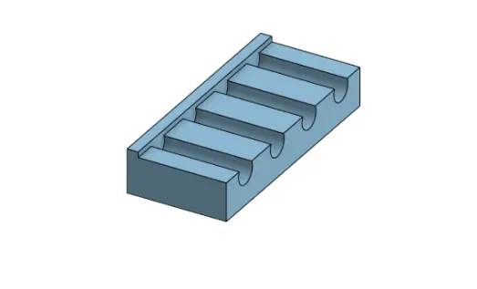ammo holder for the Mark Rober compliant mechanism nerf gun