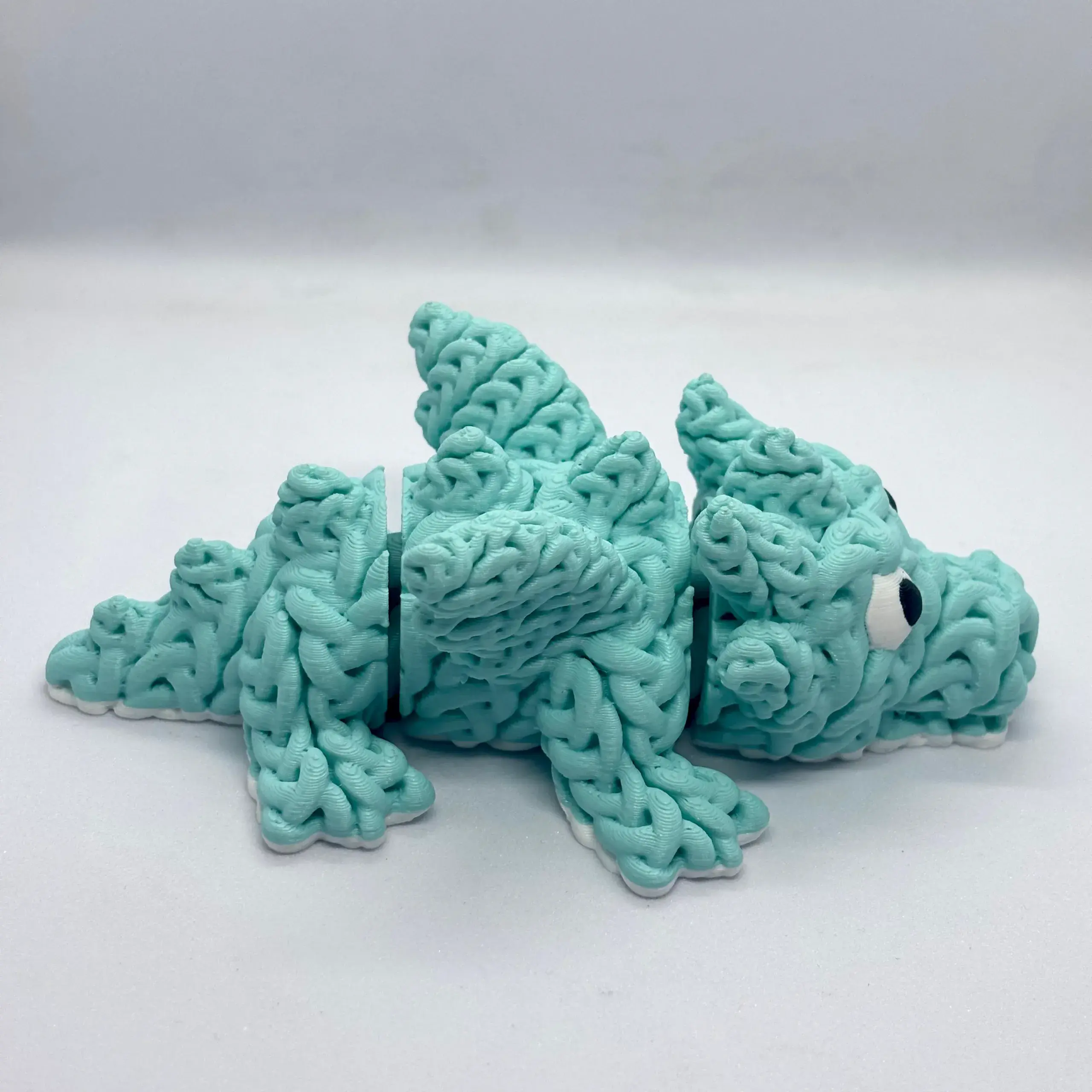Knitted Flexi Dragon