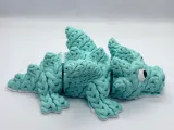 Knitted Flexi Dragon-3