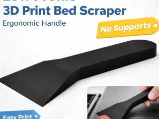 Bed Scraper for 3D Printer Build Plates