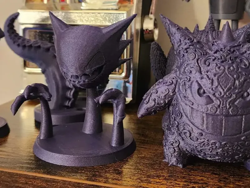 Gastly, Haunter, Gengar and Mega Gengar 