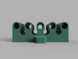 Cable Organizer with Rounded Clips-1