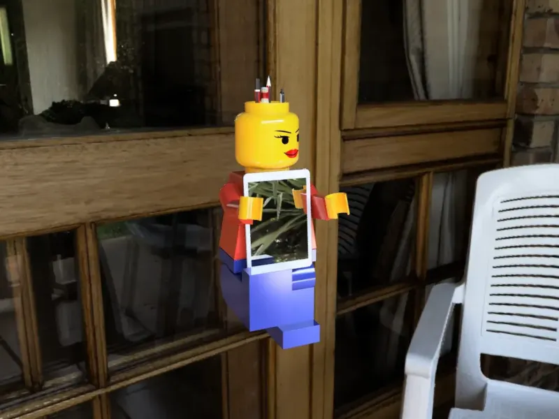 Minifigure XXL pencilcase and Tablet holder