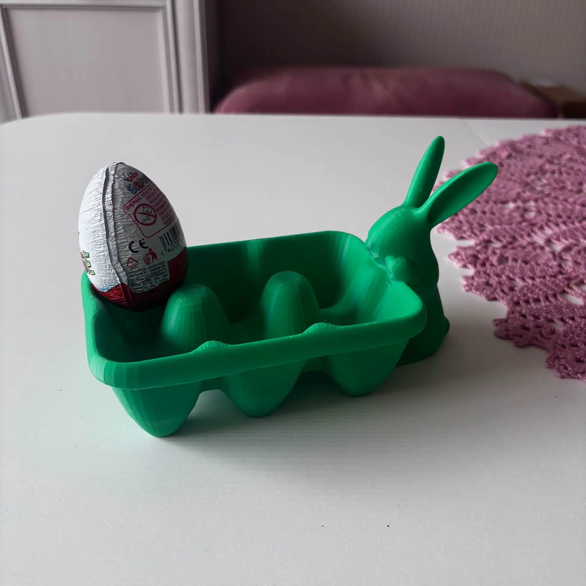 3D Printer Files | 3MF File | Easter bunny egg tray | Creality Cloud