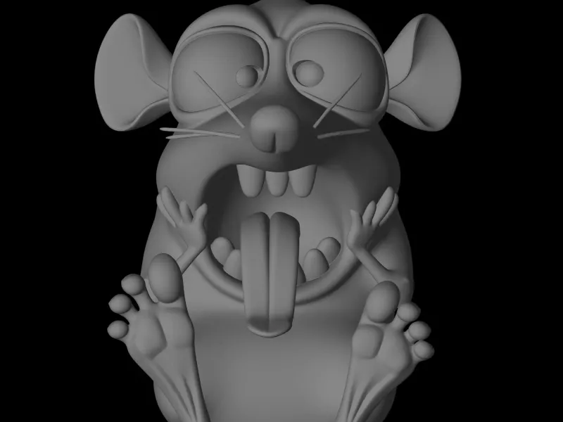 scared mouse model