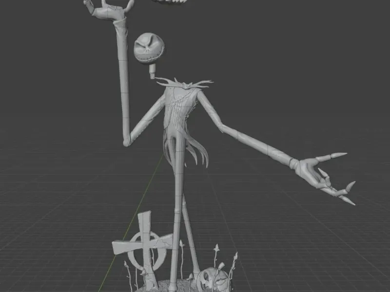 Life-Size Jack Skellington – Halloween Special 2000mm