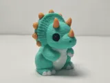 毛绒三角龙-1