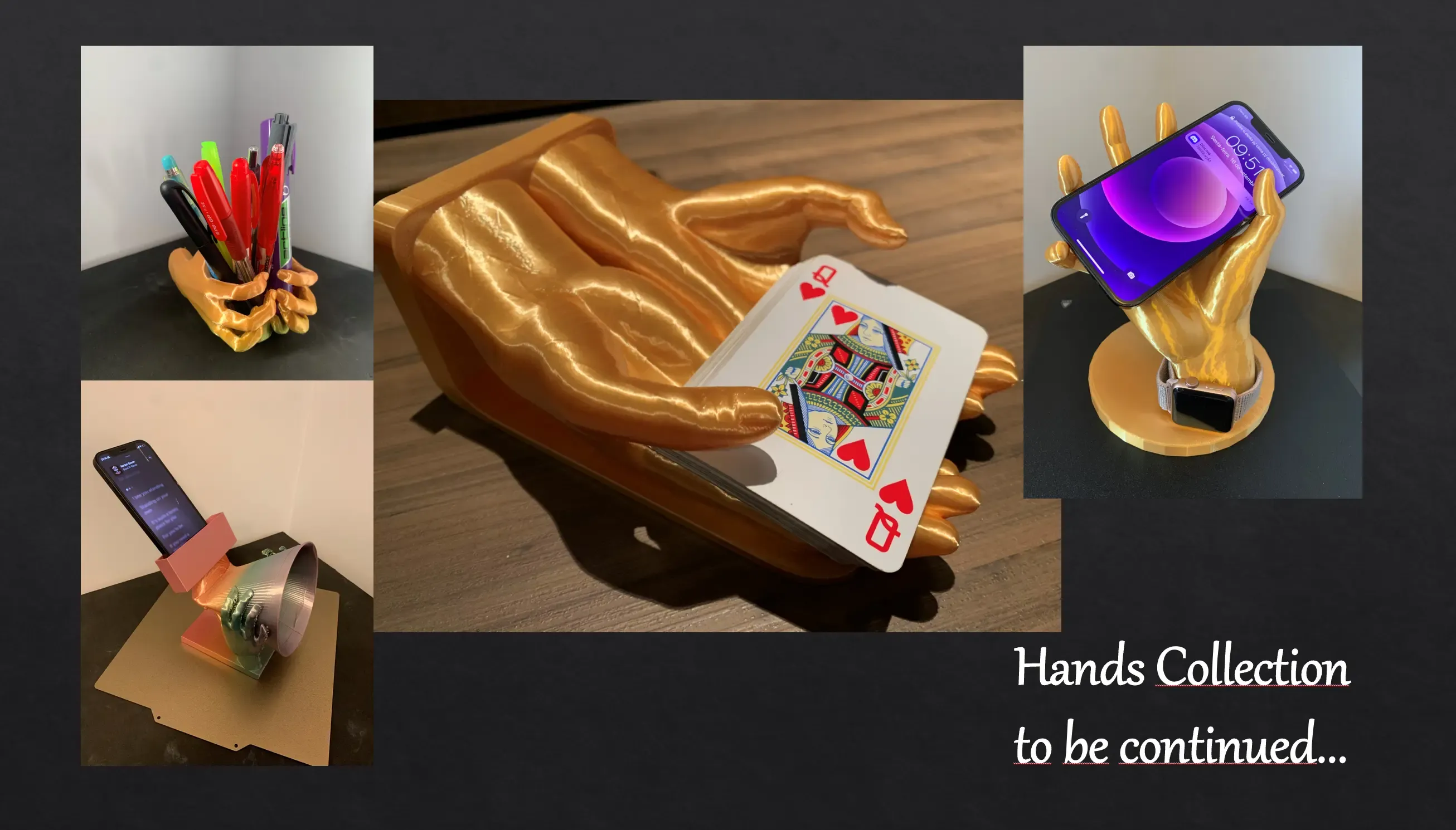 Hands Business Card Holder