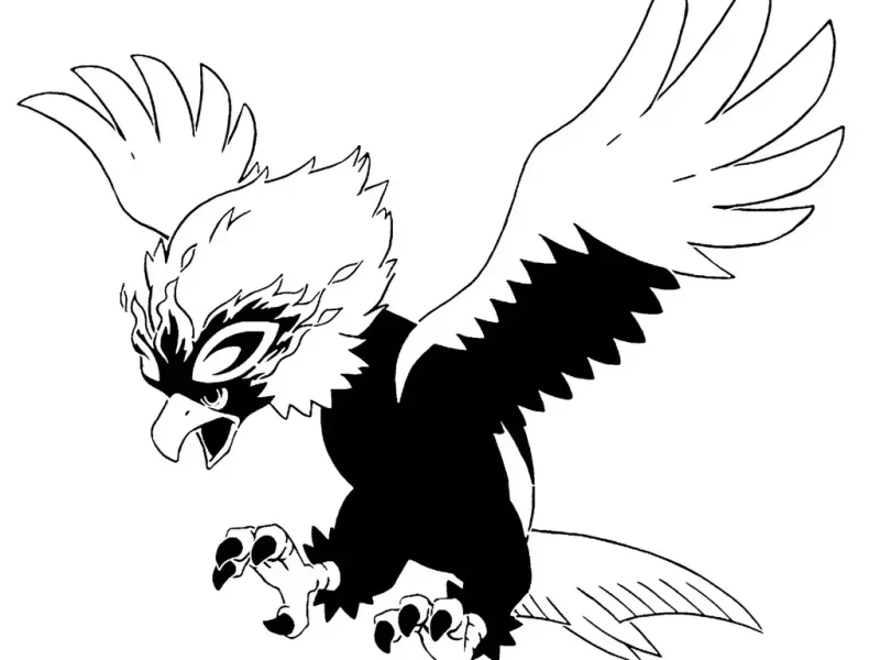 Pochoir Hisuian Braviary