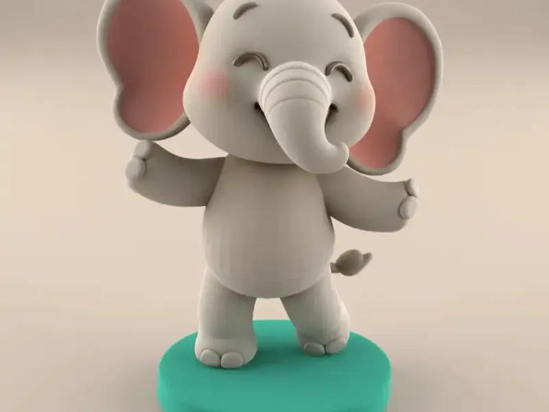 Cute Desk Paperweight 3D STL