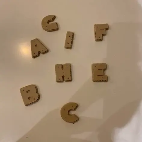 Letterkoekjes (Nic Nac)