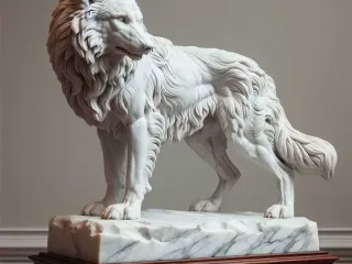estatua lobo