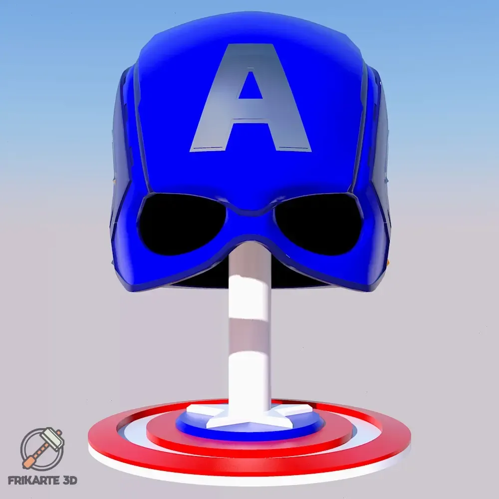 Captain America Helmet Stand - Avengers