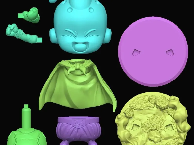 Chibi Land Figures Majin Buu