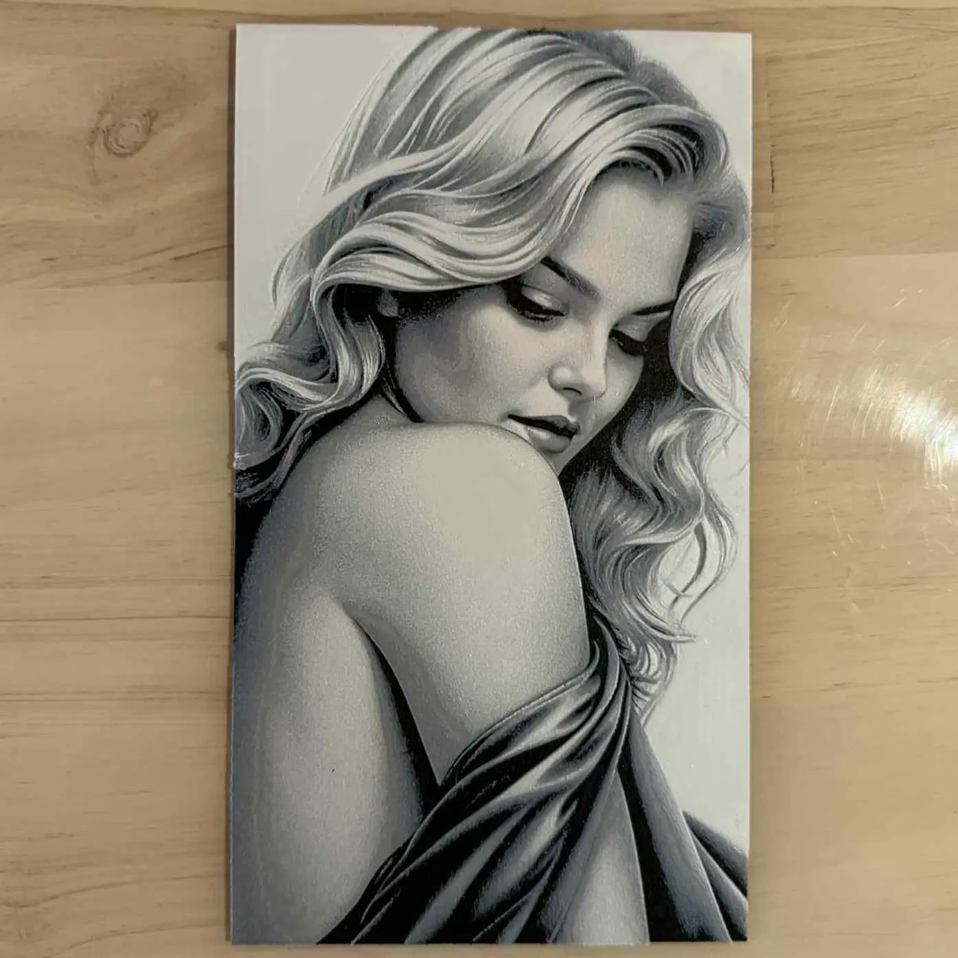 Elegant Beauty Hueforge art