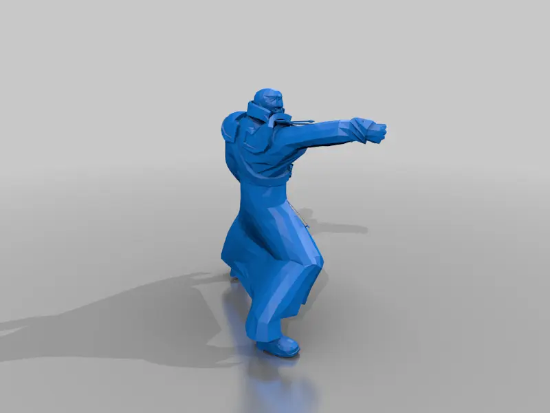 2,500 followers - eisonhorn firing pistol pose - 40k - inqui