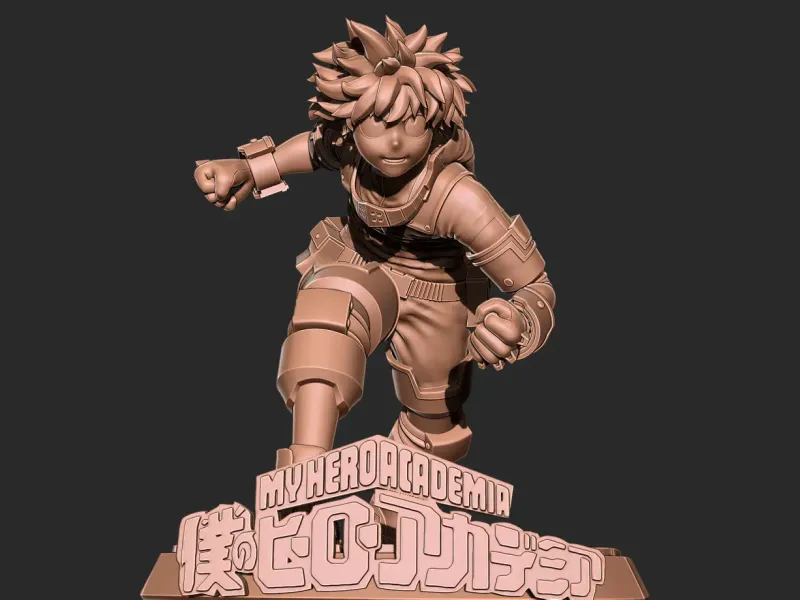 Izuku Midoriya - My Hero academia 3D print model