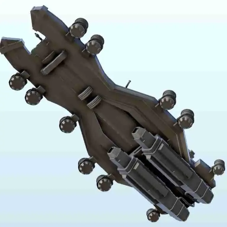 Aeolus spaceship 3 - sci-fi science fiction future 40k legio