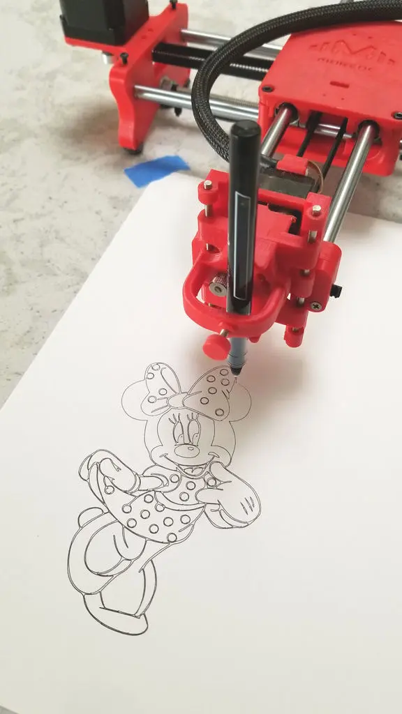 Zeichnender Roboter - Arduino Uno + CNC-Schild + GRBL