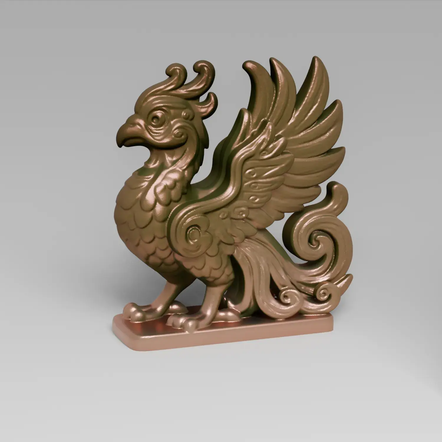 Phoenix Figurine