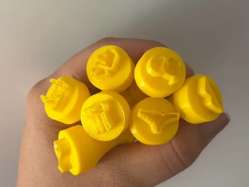 Conjunto de Carimbos Personalizados para Doces – Tema de Festa Feminina