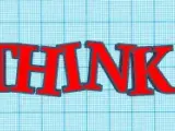 Keychain “think"-0