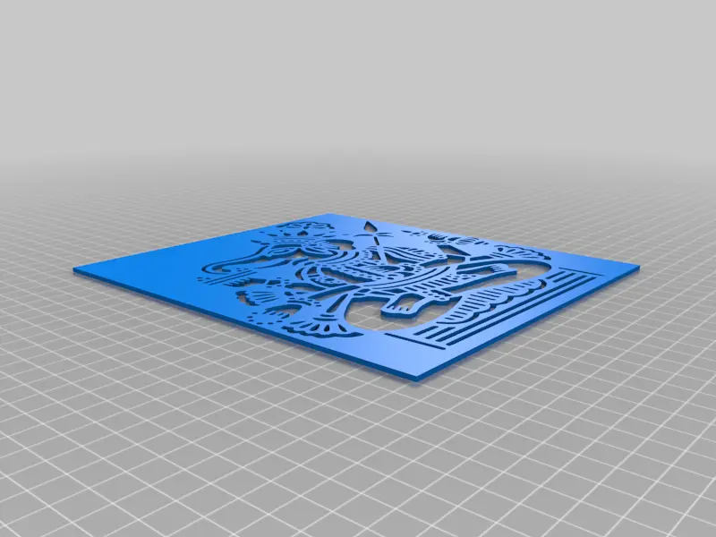 Free Digital Art STL Download - Ganesh stencilby SMT_M 🦊