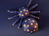Spinne mit flexiblen Gelenken - mehrfarbig-2