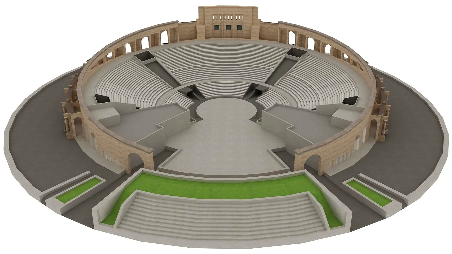 arena de Roma | 3D models download | Creality Cloud