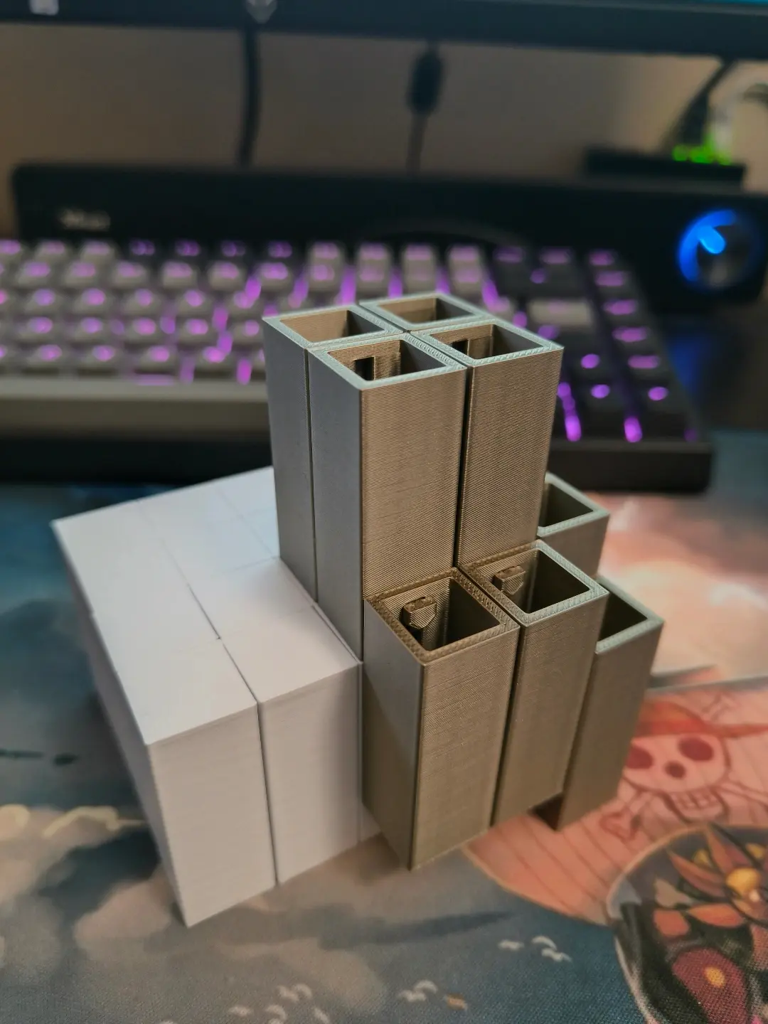 Fidget square stairs cube