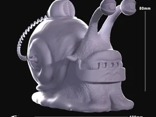 DEN DEN MUSHI MORGAN - 3D PRINT - ONE PIECE LIVE ACTION