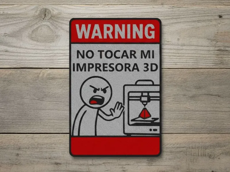 WARNING !! No tocar 3D...