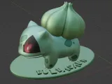 bulbasaur 3d statue-0