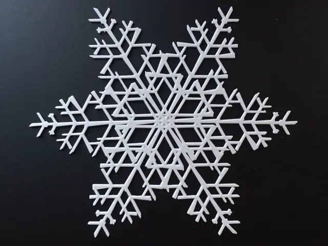 La máquina de copos de nieve