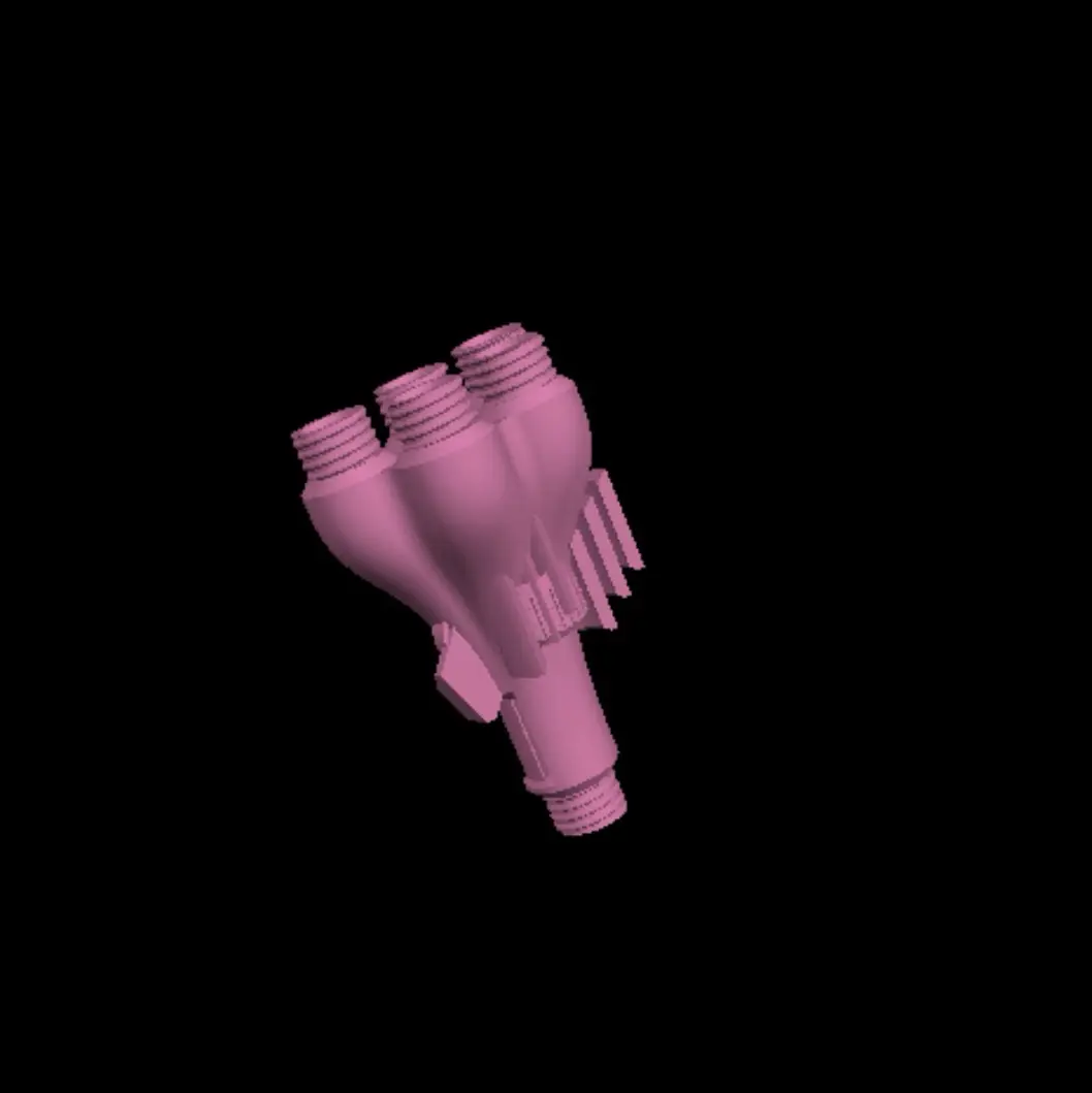 Filament five piece holder