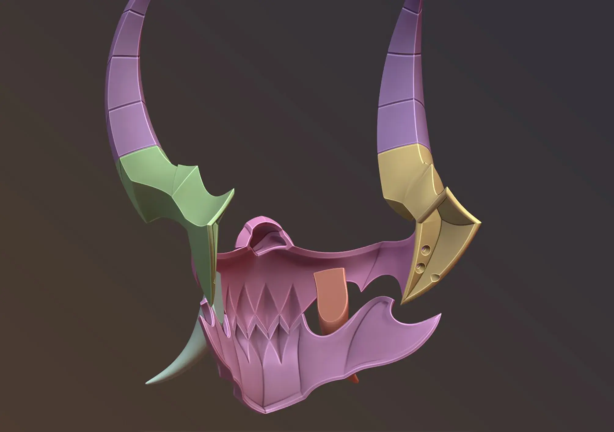 Pyke Blood moon mask League of Legends cosplay LOL