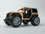 2-türiger JEEP mit abnehmbarem HARDTOP - Vollständig bedruckbar-1