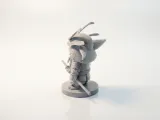 Samurai Grogu Figurine Star Wars 3D Printable-3