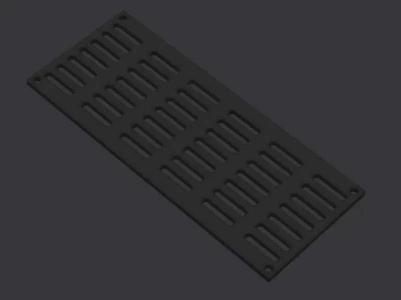Boat drain vent reinforced