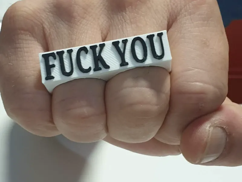 Anillo doble (FUCK YOU)