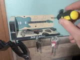Guitar Shelf and Pick Holder-1