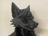 Lupa Grey Bust with teeth-0