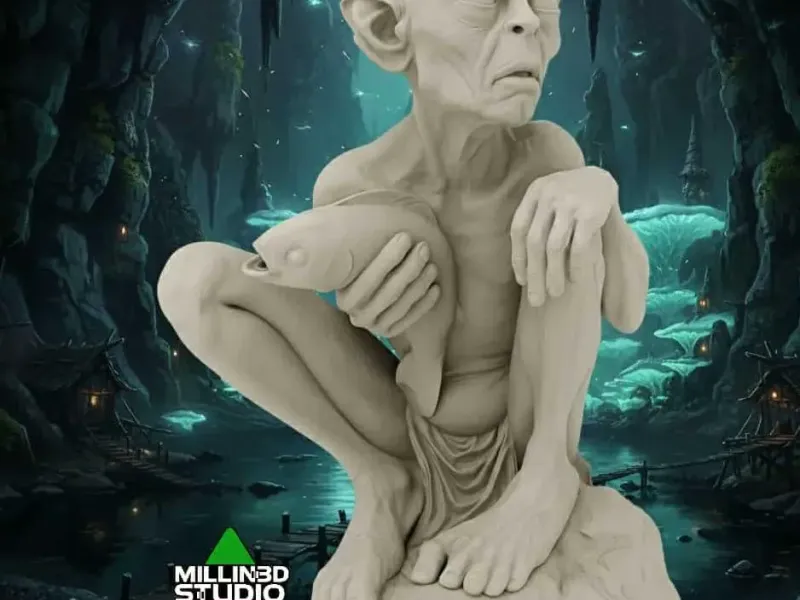 Gollum Full Statue Smeagol Lotr The lord of the rings figure
