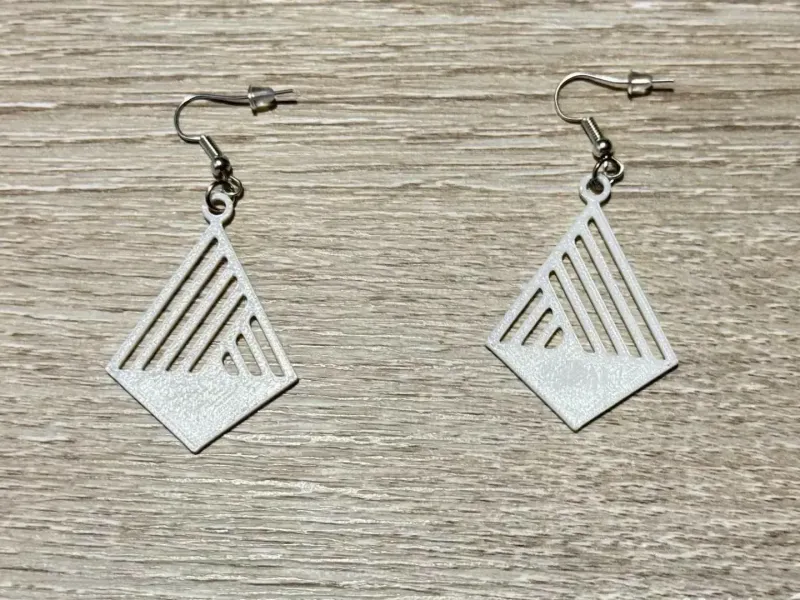 Triangle earrings